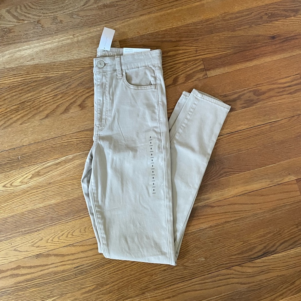 AEO super high rise jeggings
